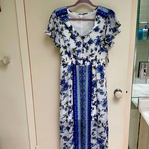 NY & Company long floral dress